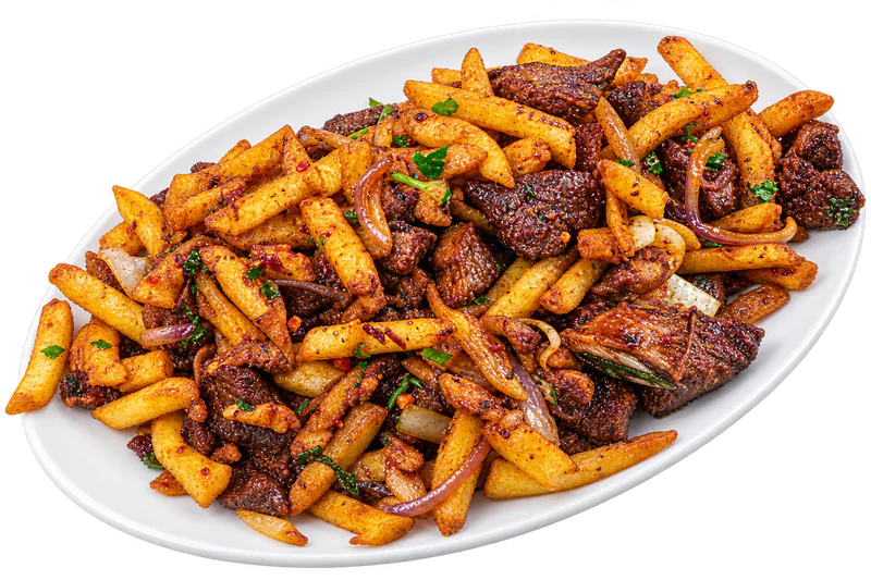 Chips Special with Meat
